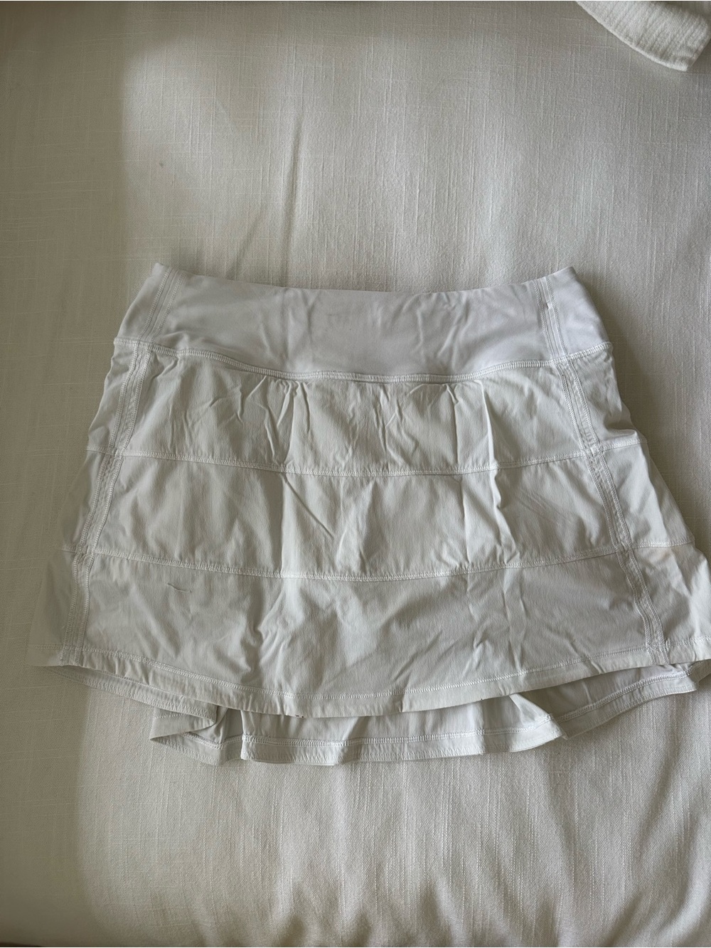 lululemon athletica White Layered Athletic Skirt